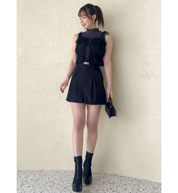 dazzlin「2wayチュールビスチェ」|キャミソール|