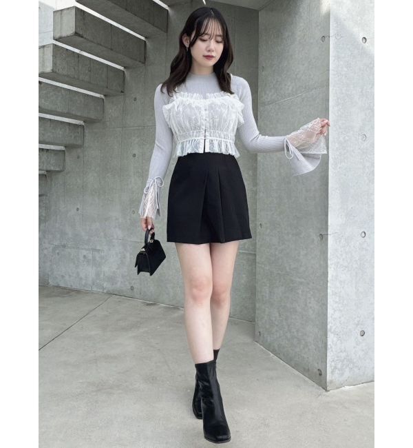 dazzlin「2wayチュールビスチェ」|キャミソール|