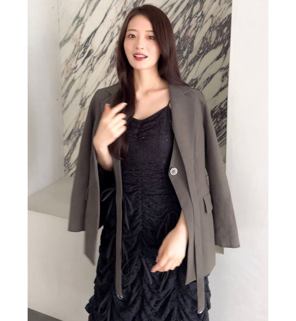 dazzlin「【セットアップ対応】シングルテーラードジャケット」|テーラードジャケット|