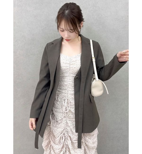 dazzlin「【セットアップ対応】シングルテーラードジャケット」|テーラードジャケット|