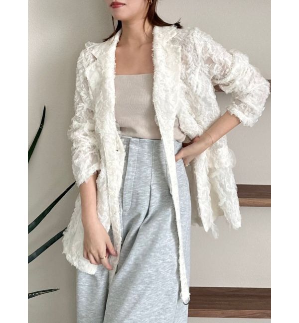 dazzlin「【セットアップ対応】シングルテーラードジャケット」|テーラードジャケット|