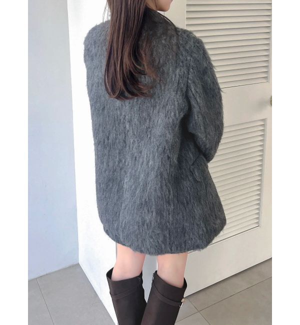 dazzlin「【WEB限定カラーあり】ヘアリーミドルジャケット」|その他|