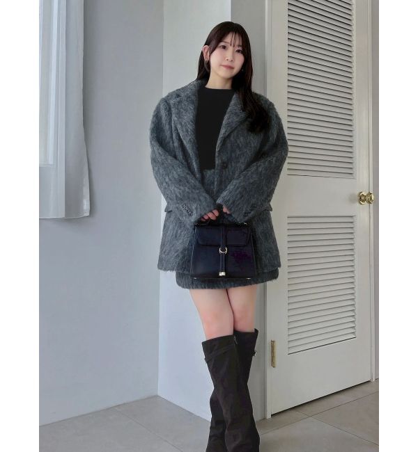 dazzlin「【WEB限定カラーあり】ヘアリーミドルジャケット」|その他|