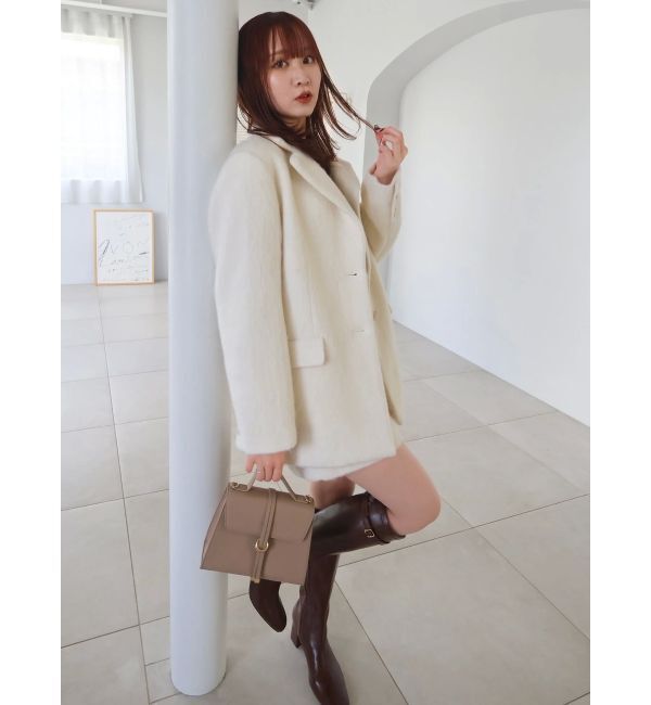 dazzlin「【WEB限定カラーあり】ヘアリーミドルジャケット」|その他|