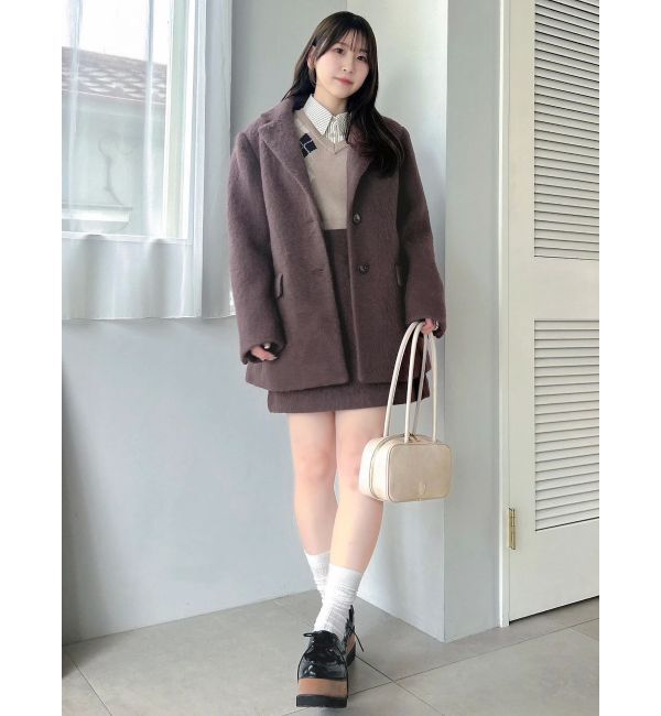 dazzlin「【WEB限定カラーあり】ヘアリーミドルジャケット」|その他|