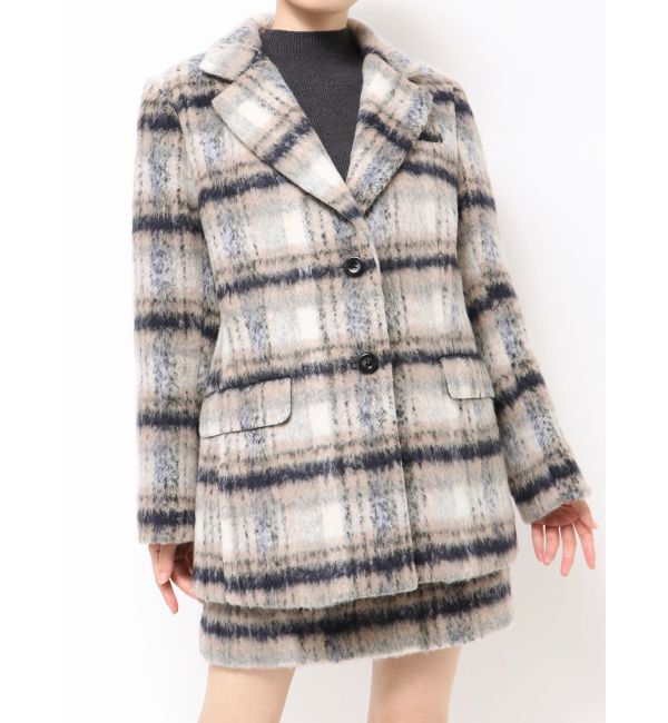 dazzlin「【WEB限定カラーあり】ヘアリーミドルジャケット」|その他|