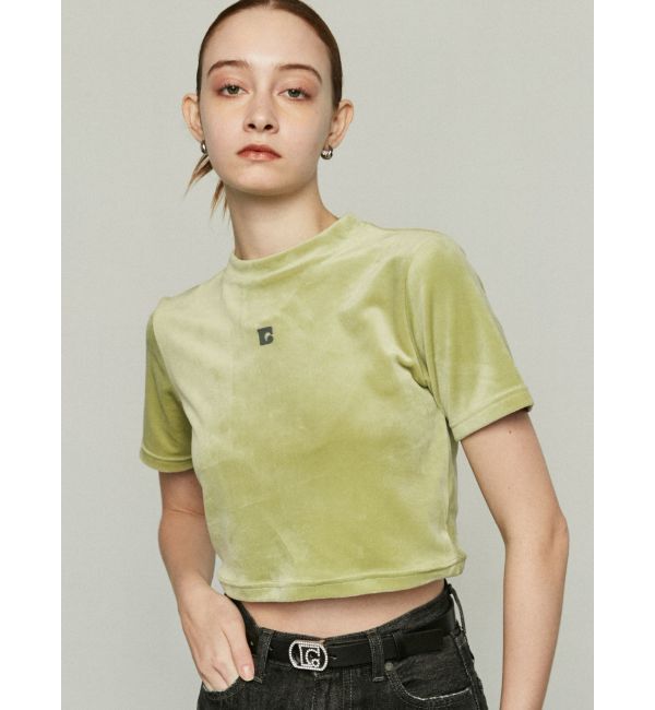 EMODA「ハイネックベロアトップス」|Tシャツ・カットソー|