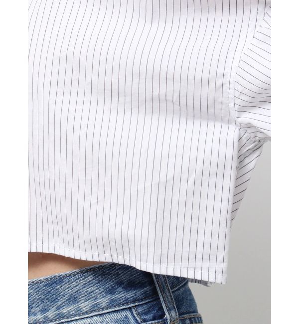 EMODA「ノットスリーブオーバーシャツ」|シャツ・ブラウス|