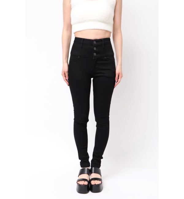 EMODA「【ELDER】NUDEハイウエストデニム」|デニム|