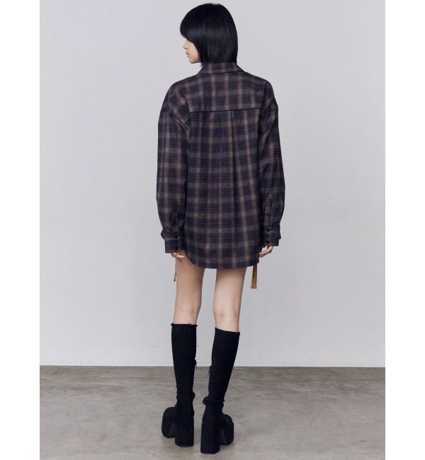 EMODA「エッジレースオーバーシャツ」|シャツ・ブラウス|