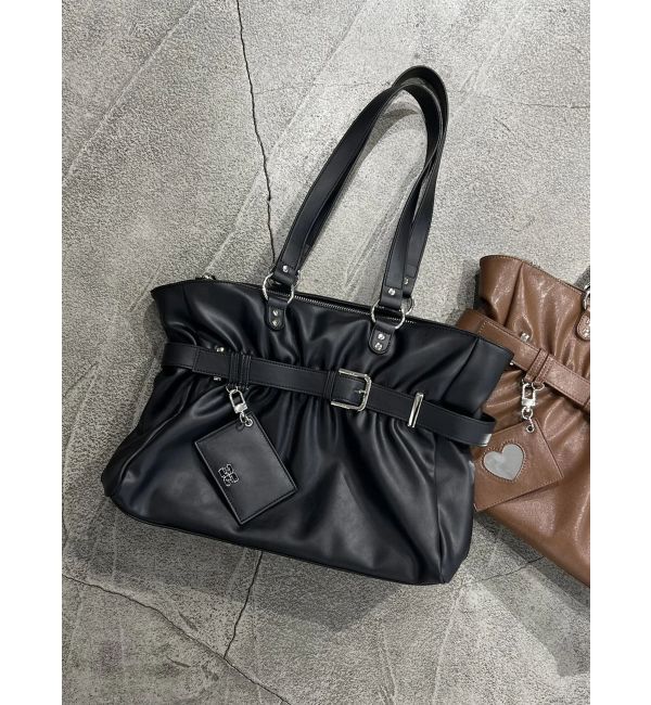 EMODA「ベルトギャザートートバッグ」|トートバッグ|