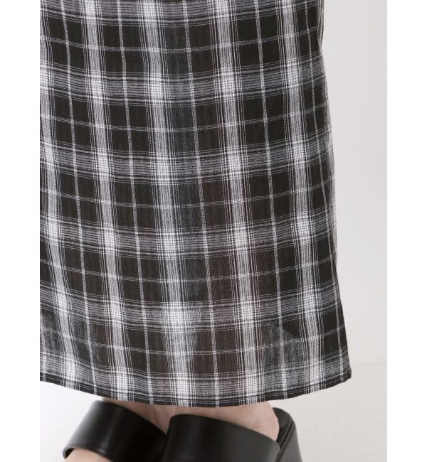 MURUA「2WAYチェックキャミワンピース」|ワンピース|