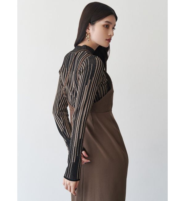 MURUA「ストリングキャミワンピース【セットアップ着用可】」|ワンピース|