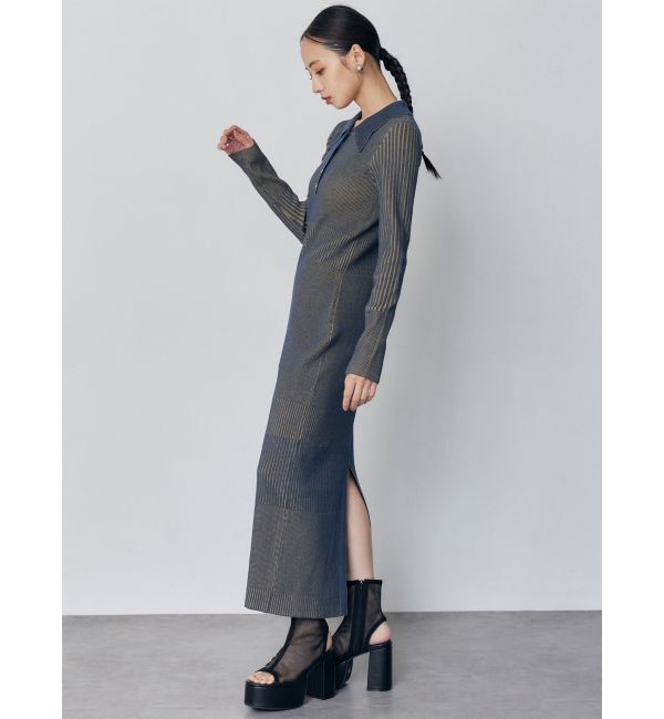 MURUA「リブニットロングワンピース」|ワンピース|