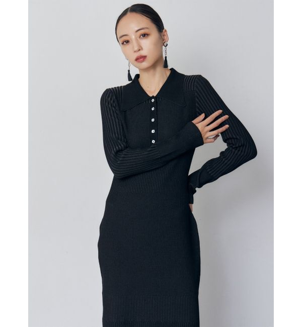 MURUA「リブニットロングワンピース」|ワンピース|