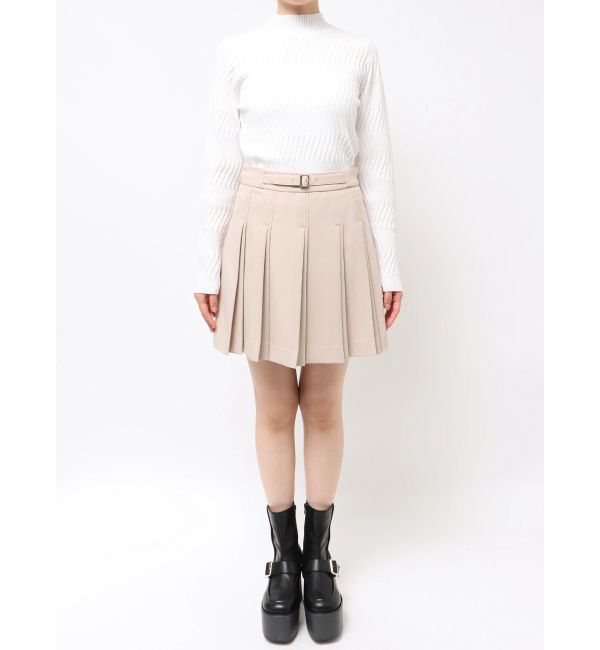 MURUA「ダブルプリーツミニスカート【セット販売対象】」|スカート|