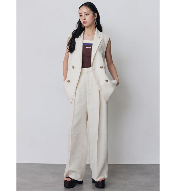 MURUA「メッシュダブルジレ【セットアップ着用可】」|ベスト・ジレ|