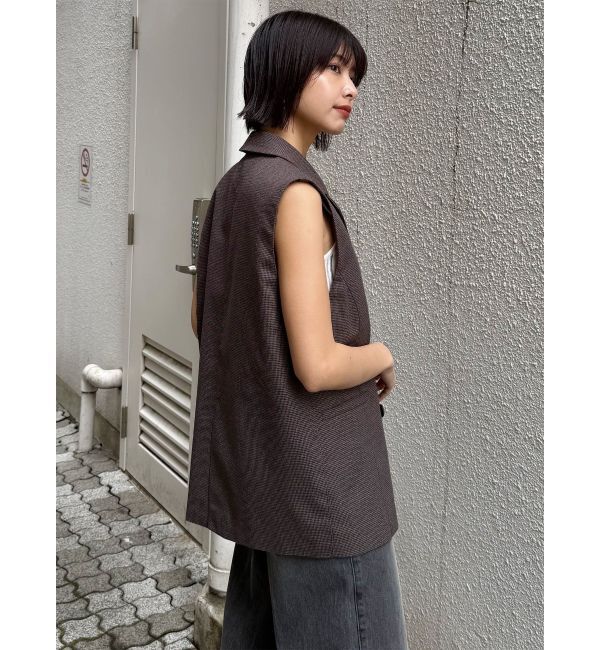 MURUA「メッシュダブルジレ【セットアップ着用可】」|ベスト・ジレ|