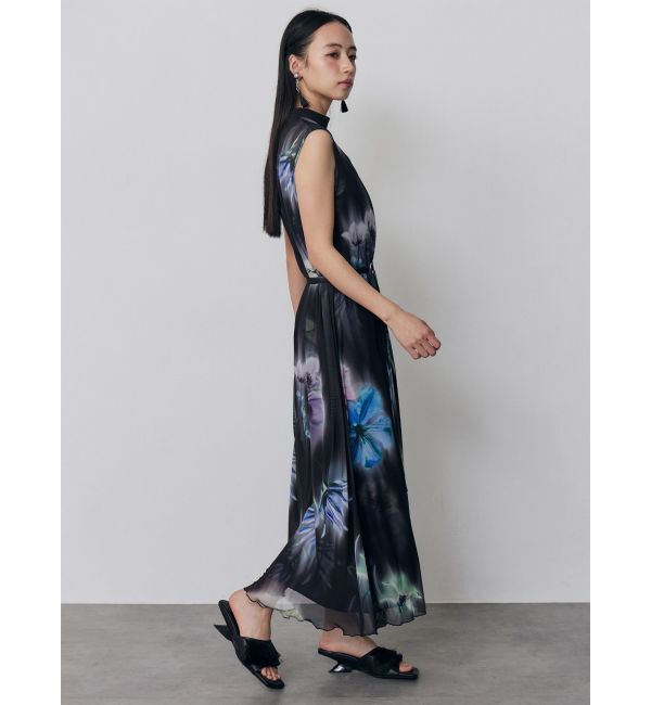 MURUA「ブラーフラワーワンピース」|ワンピース|