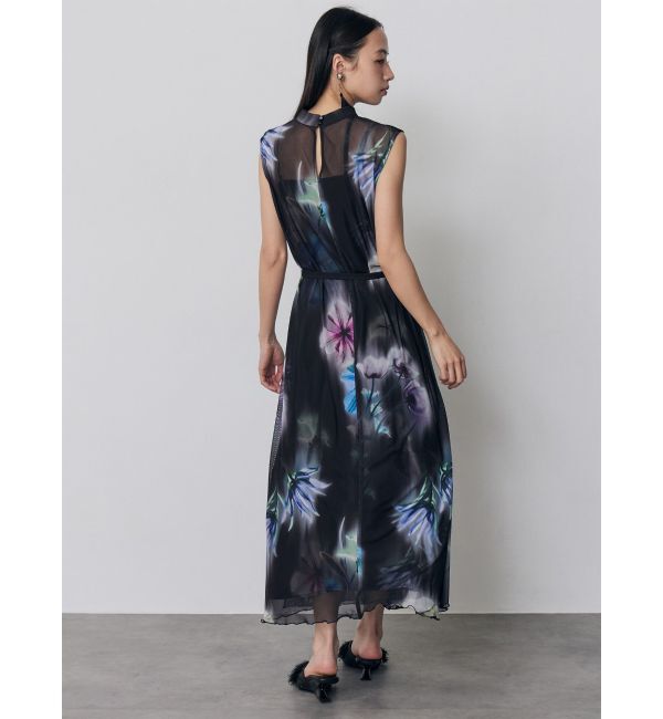 MURUA「ブラーフラワーワンピース」|ワンピース|