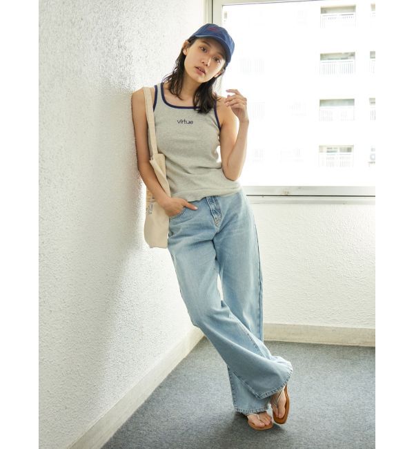 Ungrid「エンブロイダリーカラーロゴキャップ」|キャップ・キャスケット|