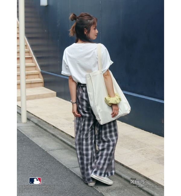 Ungrid「【MLB&times;PEANUTS】ロゴTee」|Tシャツ・カットソー|