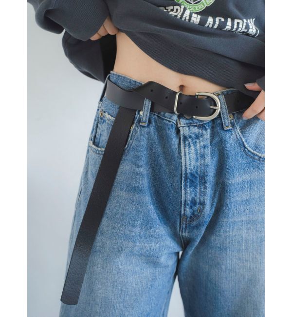 Ungrid「レザーロングベルト」|ベルト|