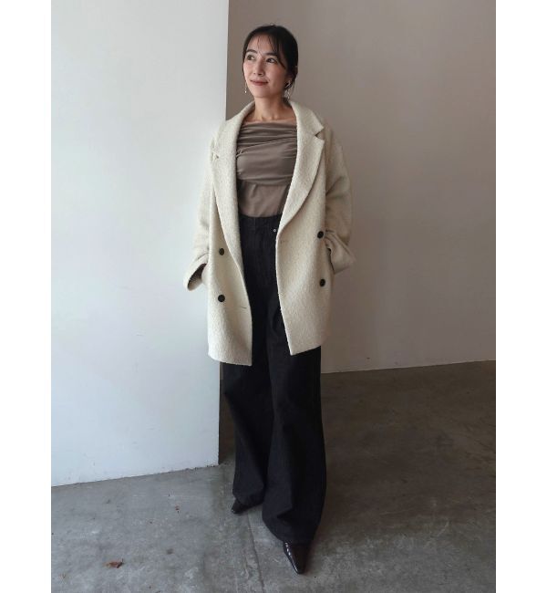 LAGUNAMOON「ネップツイードオーバージャケットコート」|その他|