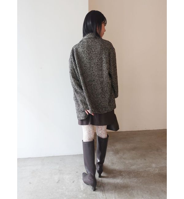 LAGUNAMOON「ネップツイードオーバージャケットコート」|その他|