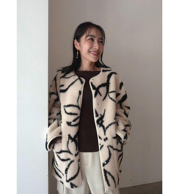 LAGUNAMOON「【REVIVAL】リバーシブルボアブルゾン」|その他|