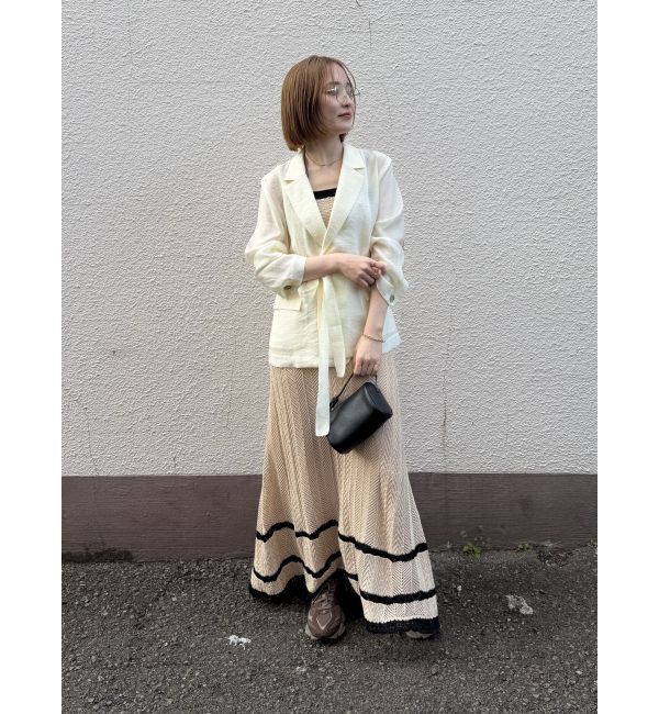 LAGUNAMOON「ノースリレースニットワンピース」|ワンピース|