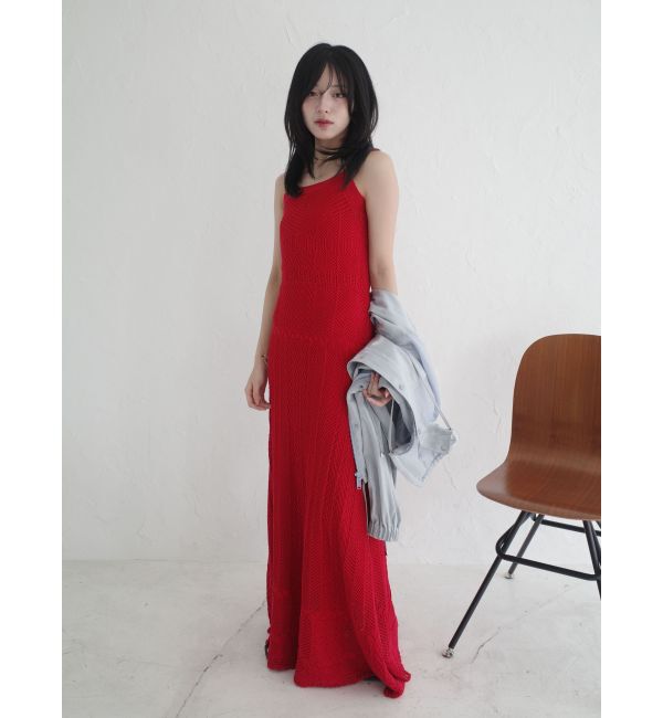 LAGUNAMOON「ノースリレースニットワンピース」|ワンピース|