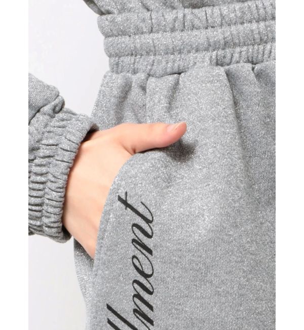 jouetie「【WEB限定】ラメスウェットルーズパンツ【セットアップ対応】」|その他|