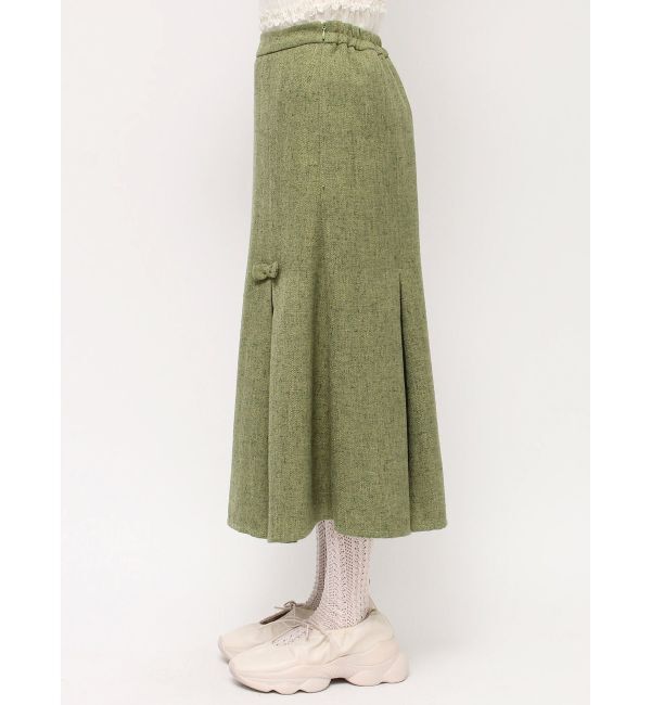 merry jenny「リボンプリーツミディスカート【セットアップ着用可能】」|スカート|