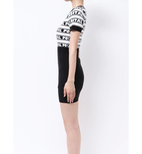 GYDA「POSH FADITAL borderニットワンピース」|ワンピース|