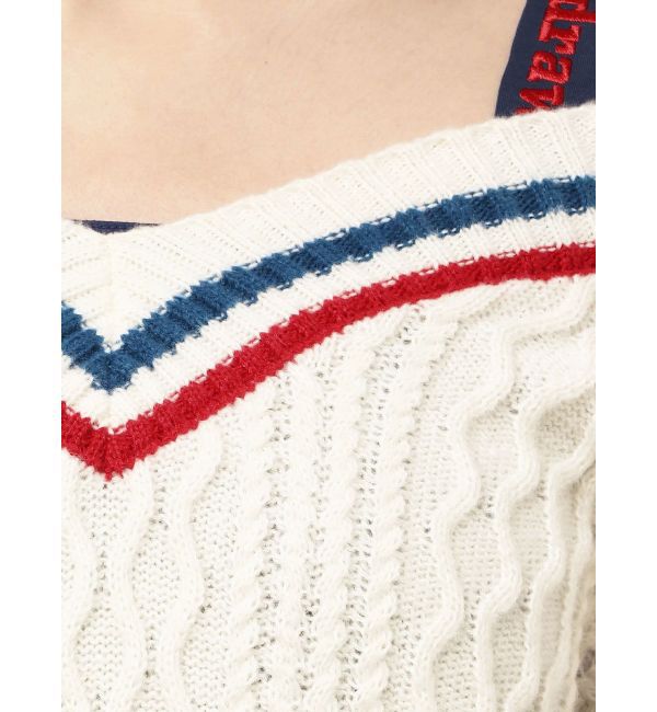 GYDA「cable LOOSEニットレイヤードチュニックワンピース」|ワンピース|