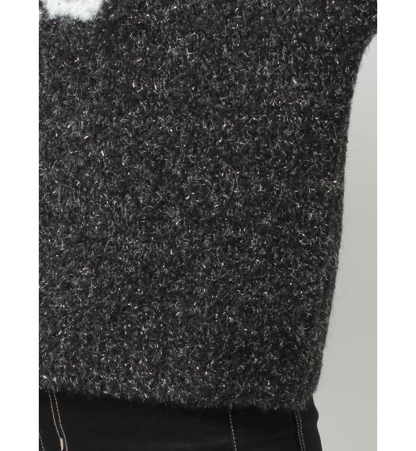 GYDA「Symmetry GYDA jacquardニットトップス」|ニット・セーター|