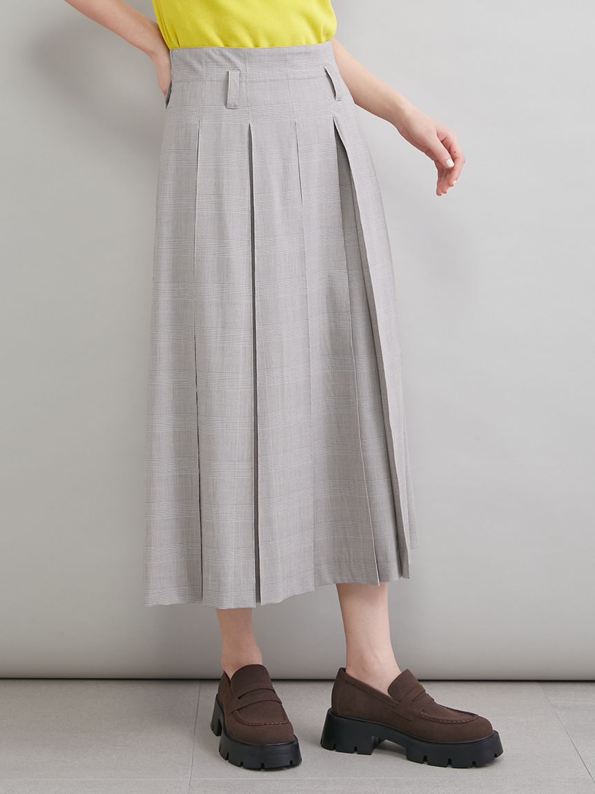 Mila Owen「プリーツタックスカート」|スカート|