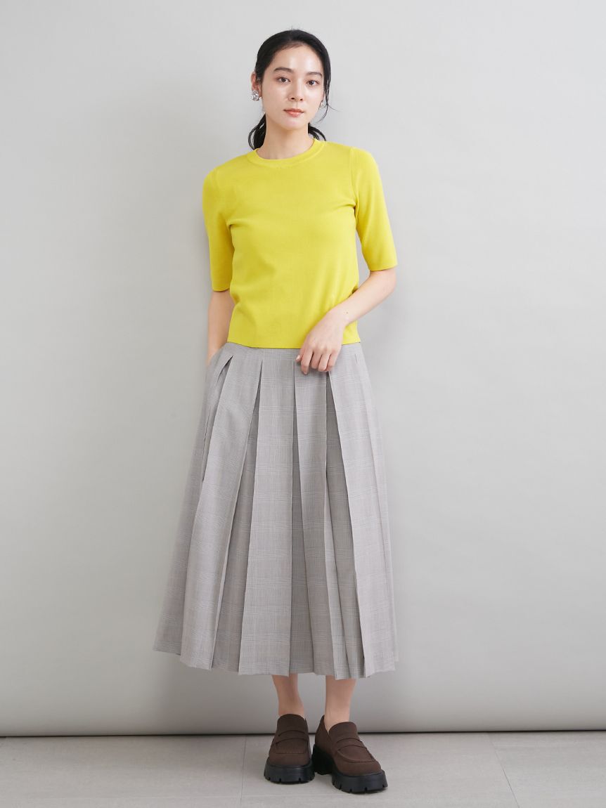 Mila Owen「プリーツタックスカート」|スカート|