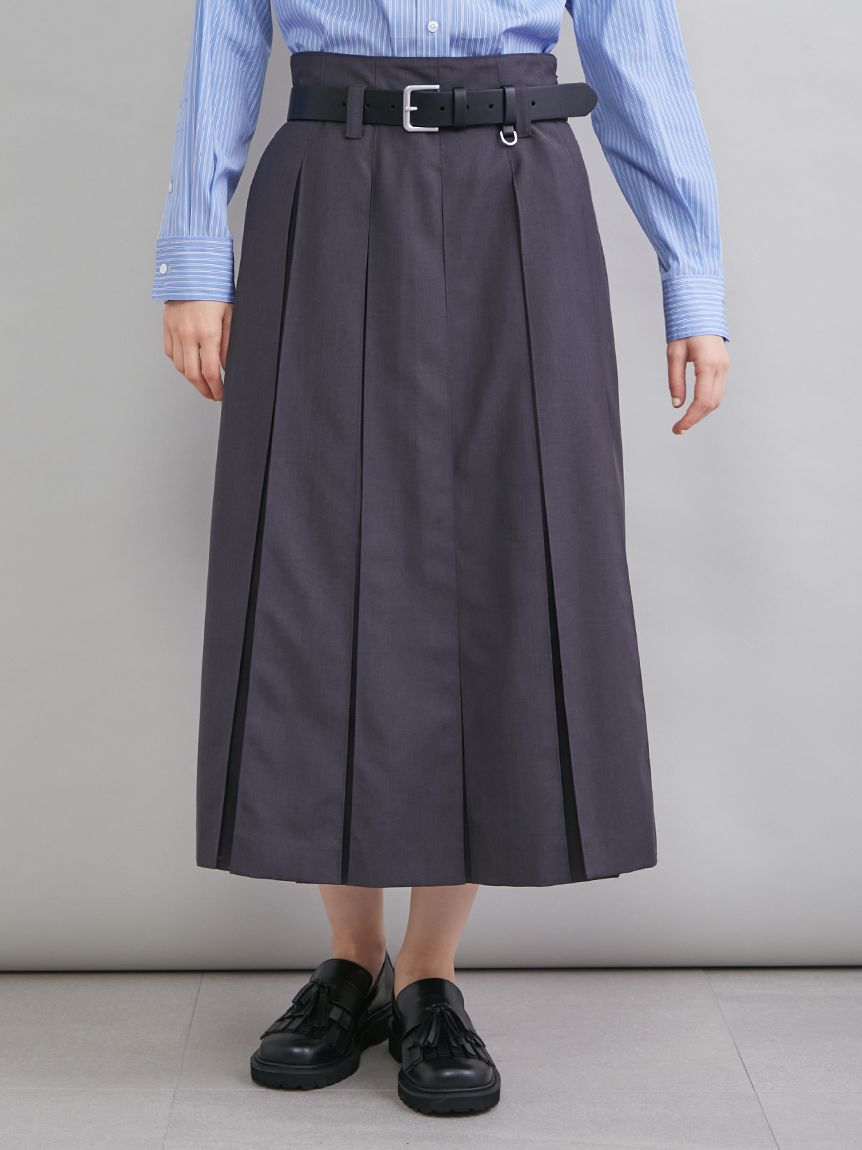 Mila Owen「プリーツタックスカート」|スカート|