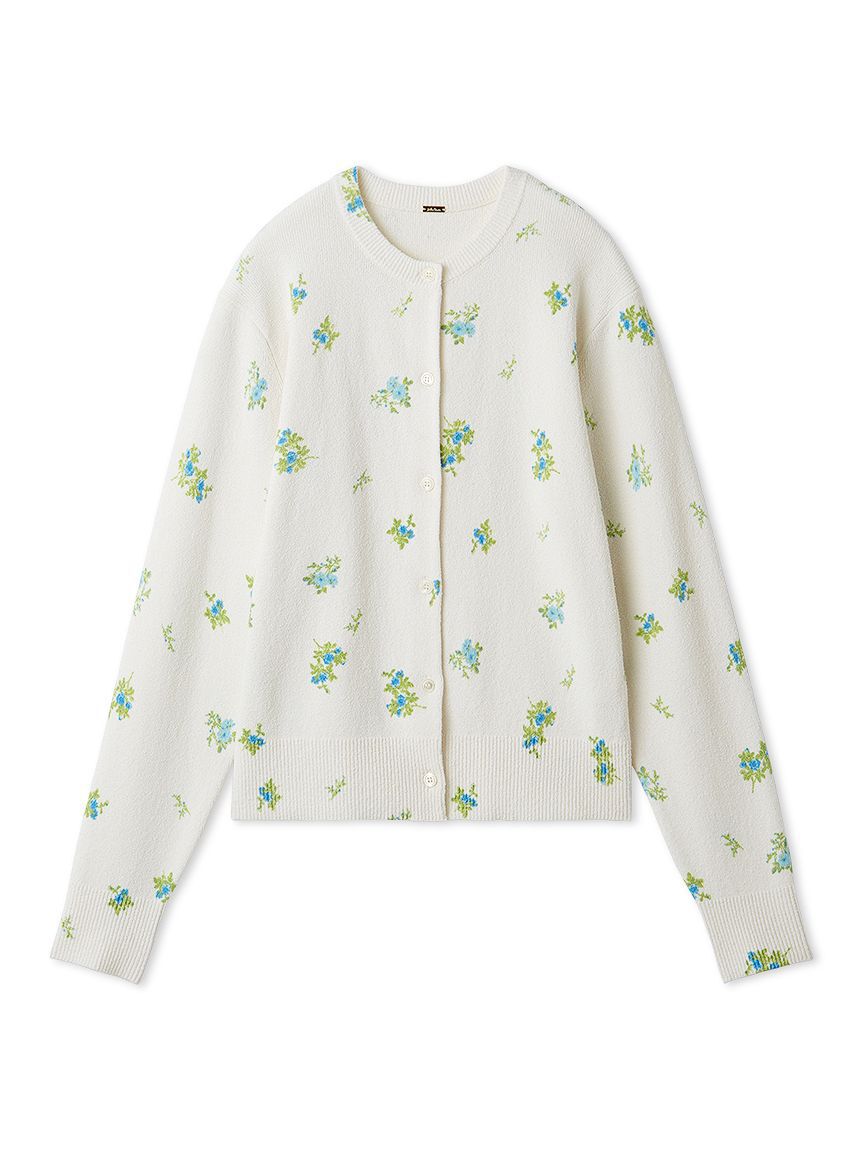 Mila Owen「フラワープリントアンサンブルカーディガン」|カーディガン|