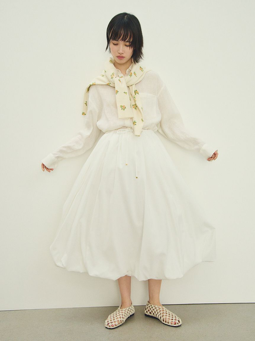 Mila Owen「フラワープリントアンサンブルカーディガン」|カーディガン|