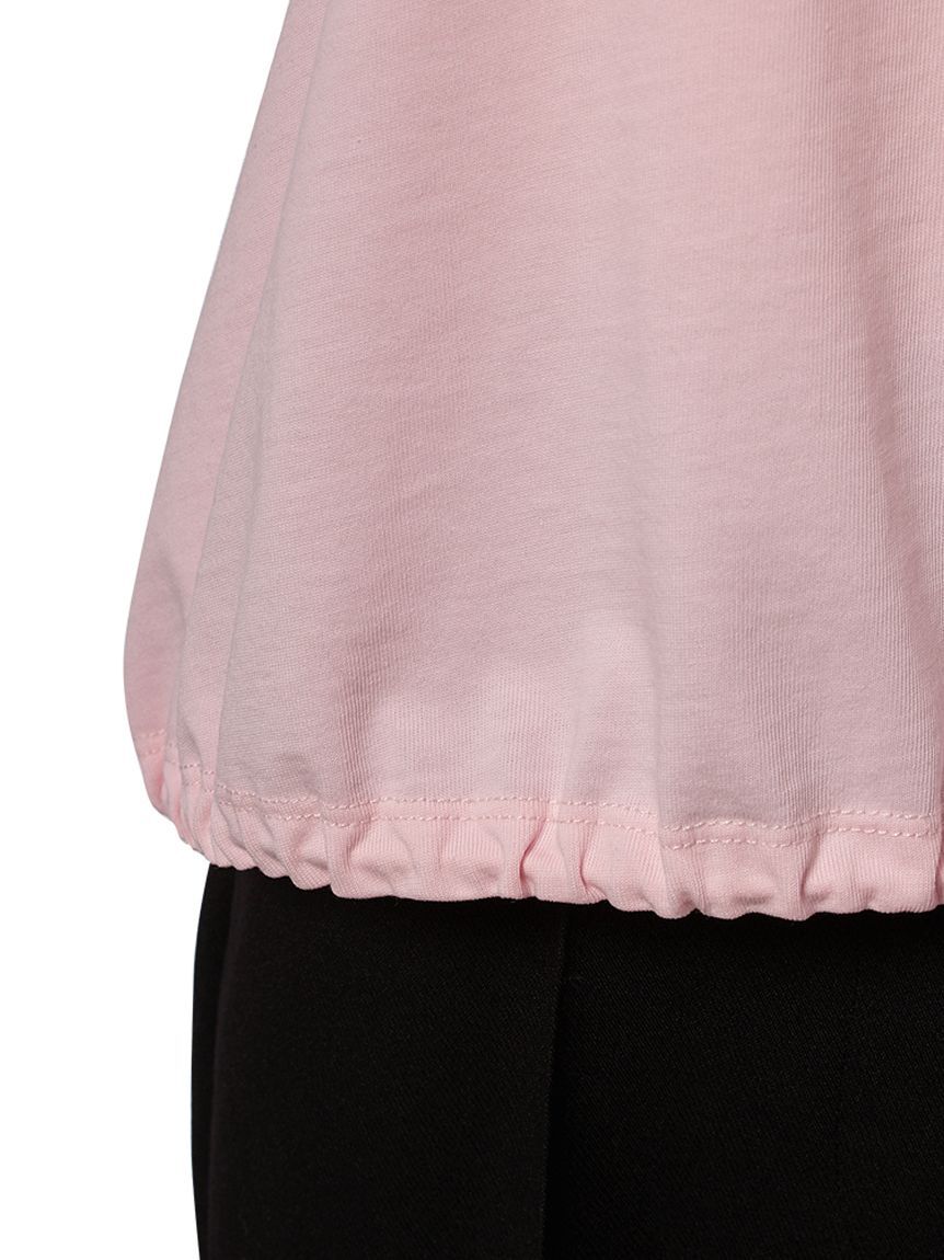 Mila Owen「ショート丈ドロストロングＴシャツ」|Tシャツ・カットソー|