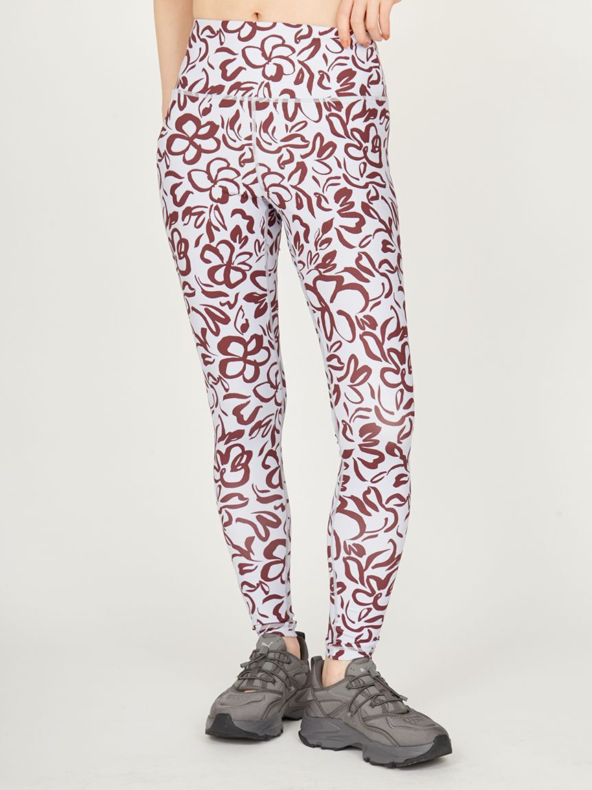 emmi yoga「プルメリアアートレギンス」|その他|