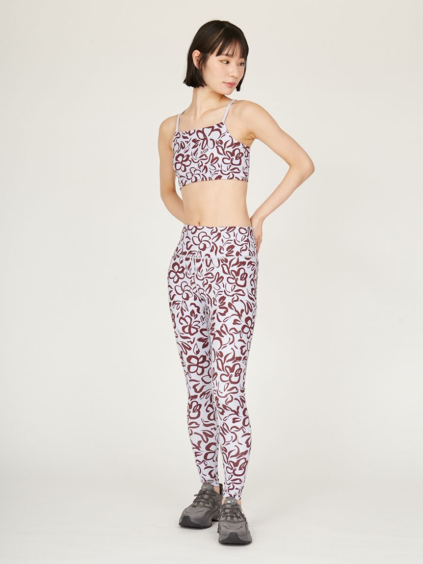 emmi yoga「プルメリアアートレギンス」|その他|