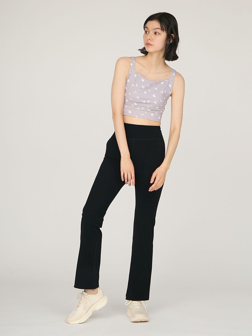 emmi yoga「ディフォームフラワーブラトップ」|キャミソール|