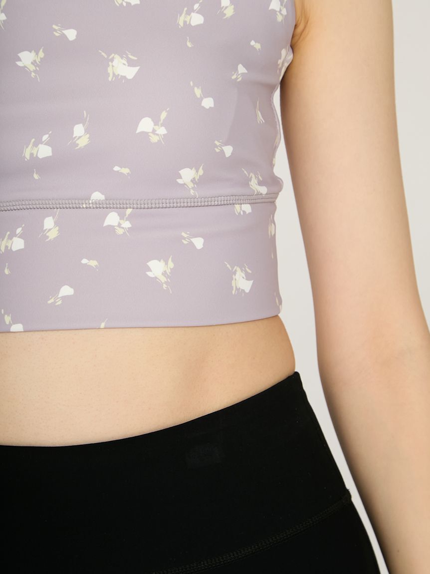 emmi yoga「ディフォームフラワーブラトップ」|キャミソール|