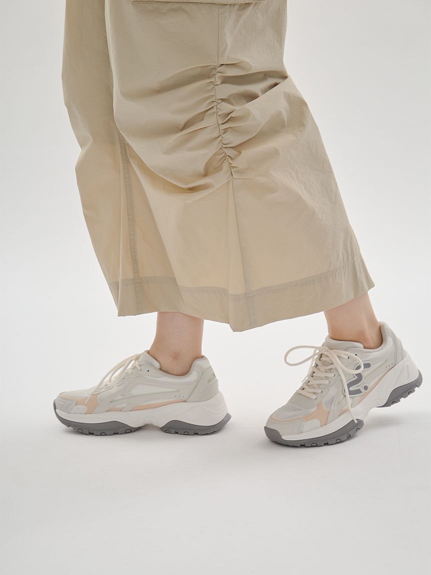 emmi atelier「【em】ボリュームメッシュスニーカー」|スニーカー|BEG