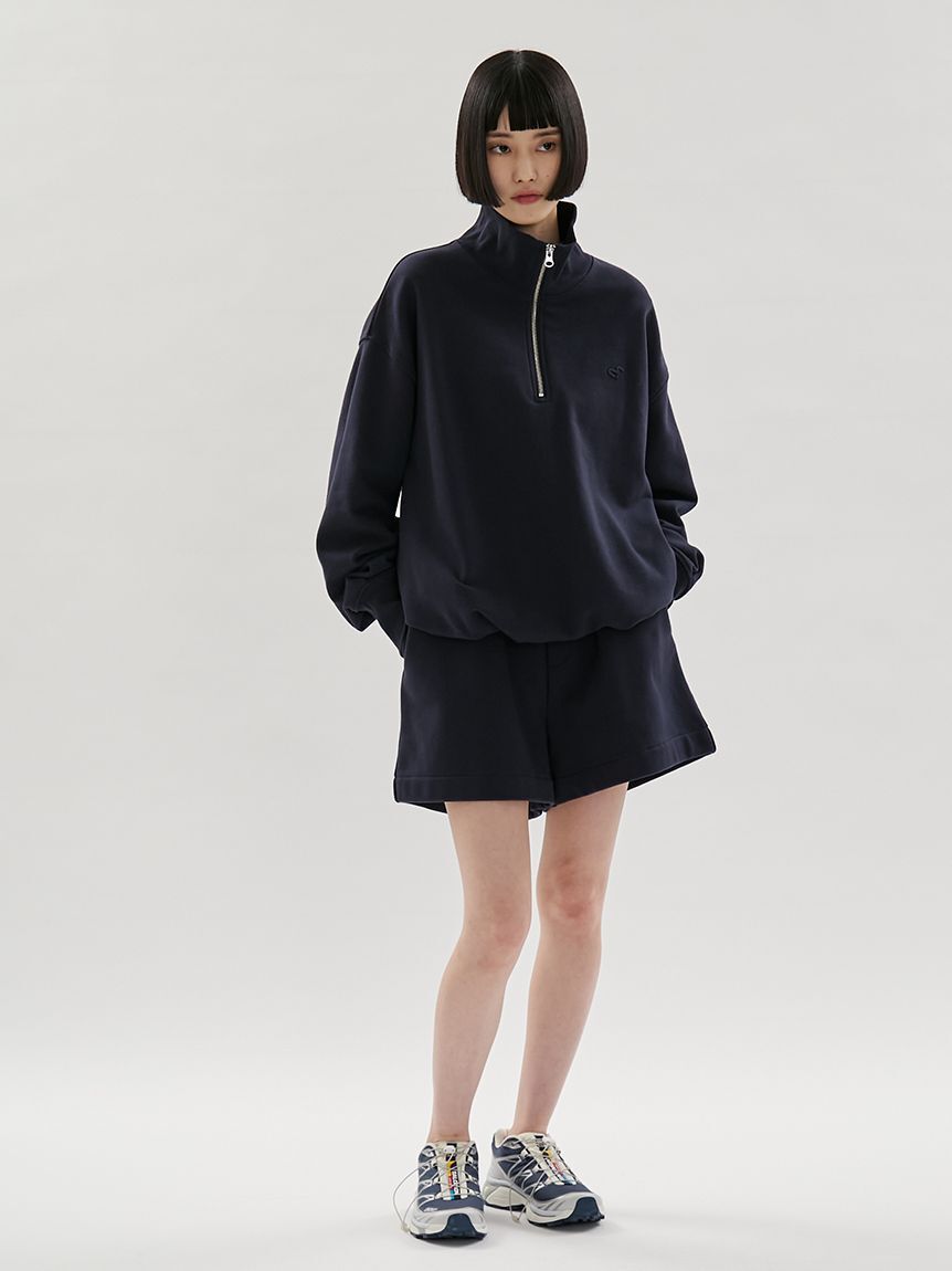 emmi atelier「【em】レイヤードライクスウェットショートパンツ【セットアップ対応】」|その他|