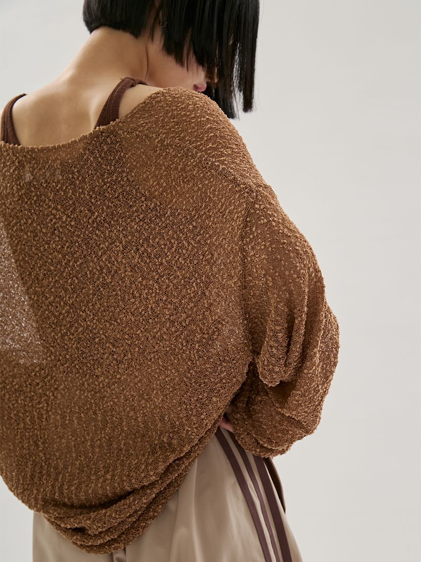 emmi atelier「ルーズニットプルオーバー」|ニット・セーター|